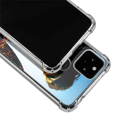 DC Comics Wonder Woman Action Pose Poster Google Pixel 5 Clear Case